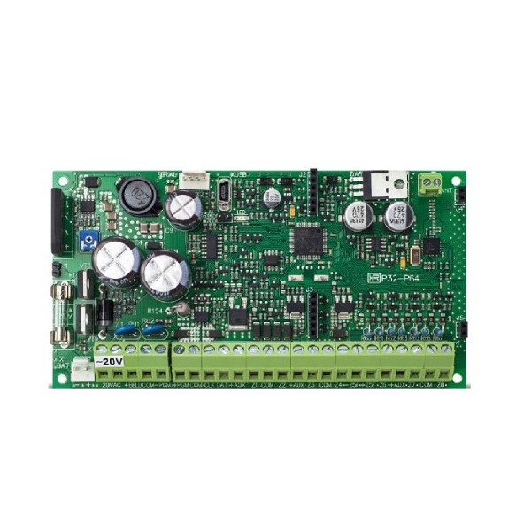 P32 PCB Υβριδική κεντρική μονάδα συναγερμού (πλακέτα) 32 ζωνών