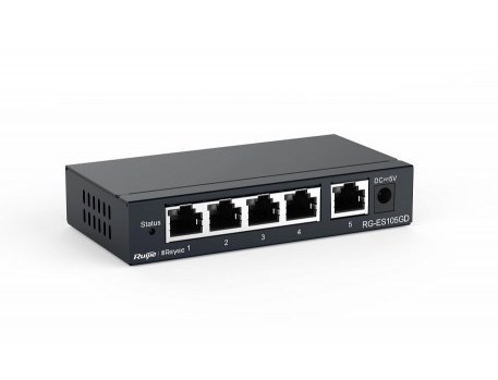 Ruijie-Reyee RG-ES105D 5-Port 10/100Mbps 